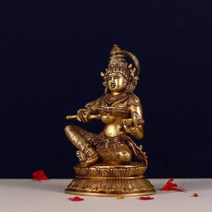 Antique Decor Brass Annapurna Murti
