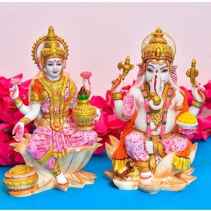 Ganesh Laxmi Murti Position Lakshmi Ganesha Placement